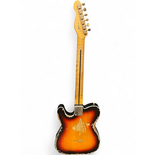 Used Vantage ICON SERIES TELECASTER Tobacco Burst Solid Body Electric Guitar