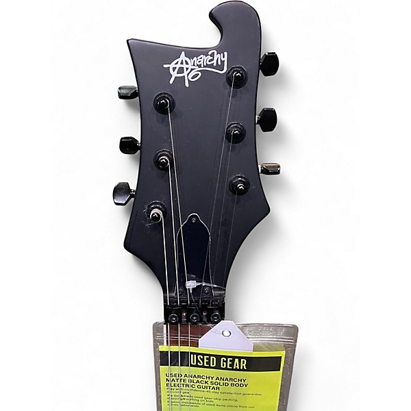 Used Anarchy ANARCHY MATTE BLACK Solid Body Electric Guitar