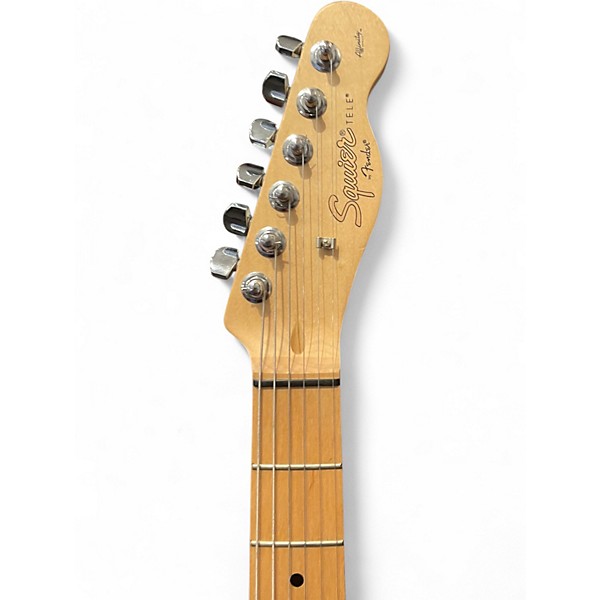 Used Squier Affinity Stratocaster Black Solid Body Electric Guitar