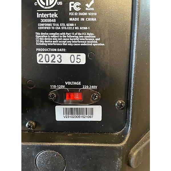 Used Harbinger VARI V2312 Powered Speaker