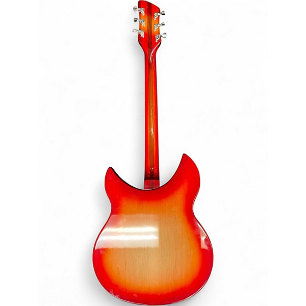 Used 2024 Rickenbacker 330 Fireglo Hollow Body Electric Guitar