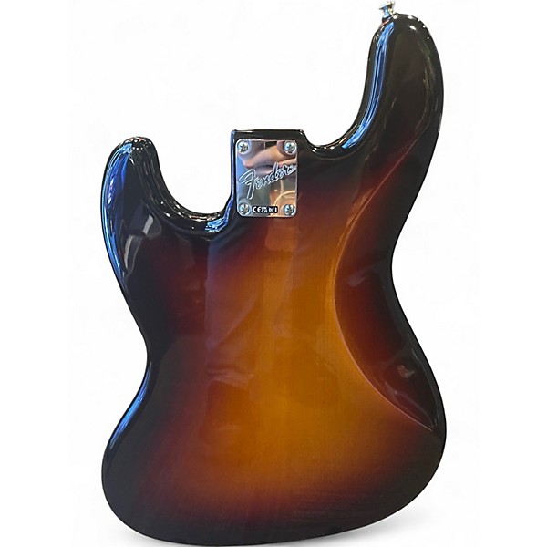 Used Fender American Professional Classic Jazz Bass 3 Color Sunburst Electric Bass Guitar