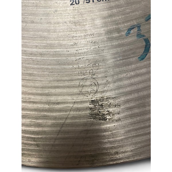 Used Zildjian 20in K Ride Cymbal