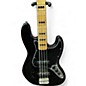 Used Squier Classic Vibe 70s Jazz Bass Black Electric Bass Guitar