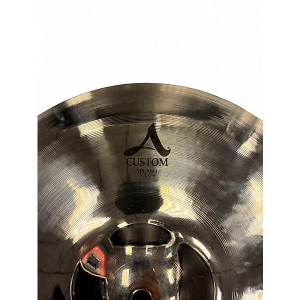Used Zildjian 12in A Custom Splash Cymbal