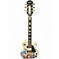 Used 2023 Epiphone Les Paul Custom Alpine White Solid Body Electric Guitar thumbnail