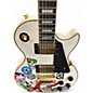 Used 2023 Epiphone Les Paul Custom Alpine White Solid Body Electric Guitar