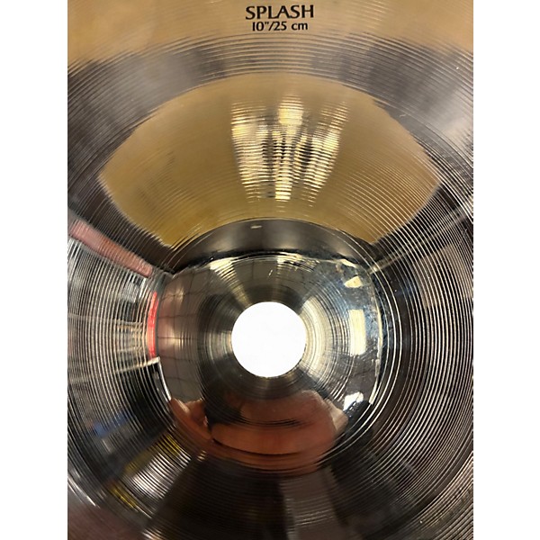 Used Zildjian 10in A Custom Splash Cymbal