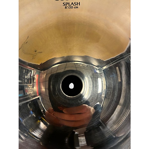 Used Zildjian 8in A Custom Splash Cymbal