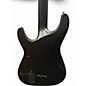 Used 2019 Schecter Guitar Research Damien Platinum Black and Gold Solid Body Electric Guitar