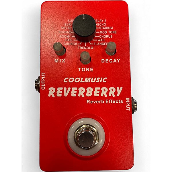Used Coolmusic REVERBERRY Effect Pedal