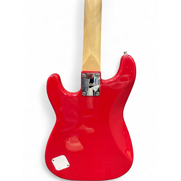 Used 2025 Squier Mini Affinity Stratocaster RED Electric Guitar