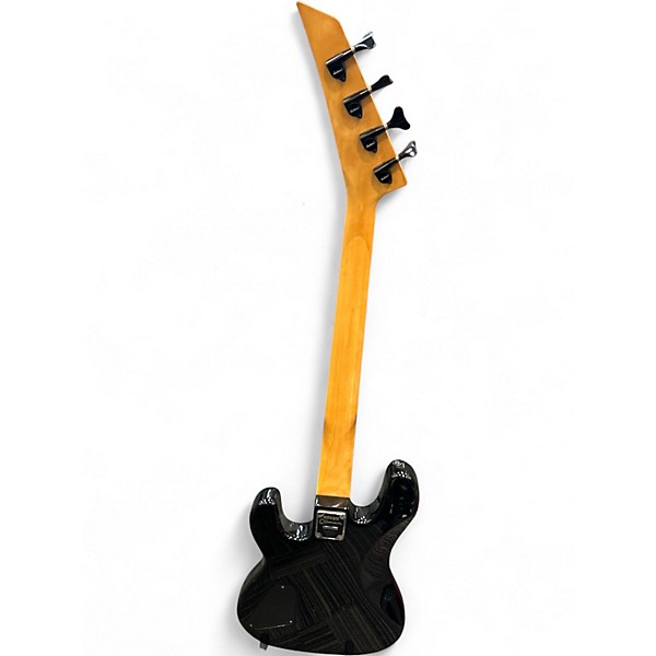 Used 1986 Charvel 2B Black Electric Bass Guitar