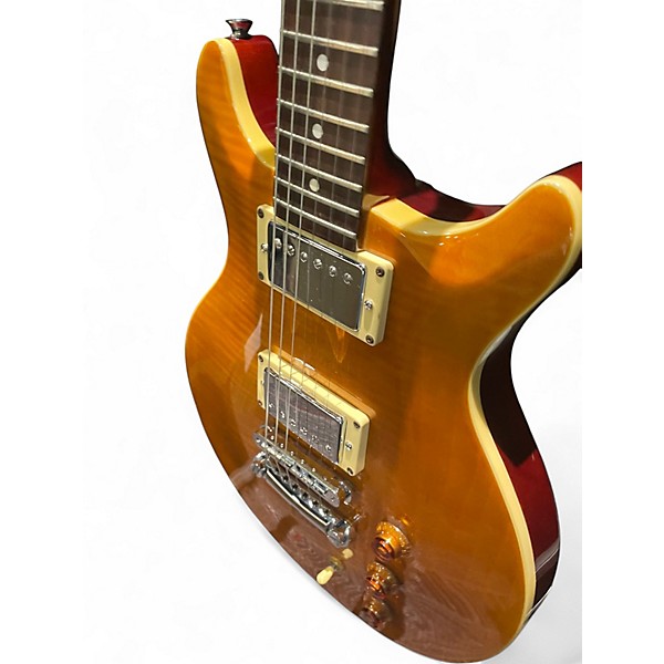 Used Hamer XT sunburst Sunburst Solid Body Electric Guitar