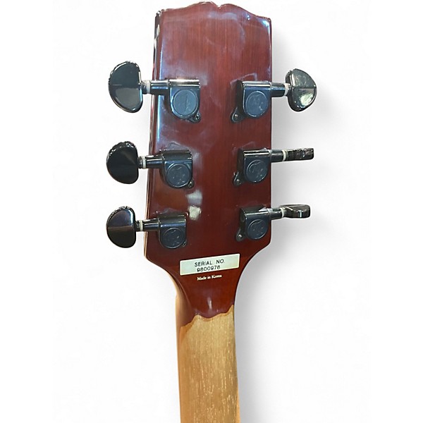 Used Hamer XT sunburst Sunburst Solid Body Electric Guitar
