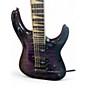 Used Jackson JS32Q Dinky Transparent Purple Burst Solid Body Electric Guitar