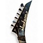Used Jackson JS32Q Dinky Transparent Purple Burst Solid Body Electric Guitar