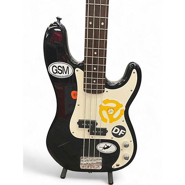 Used Squier Affinity Precision Bass Black Electric Bass Guitar