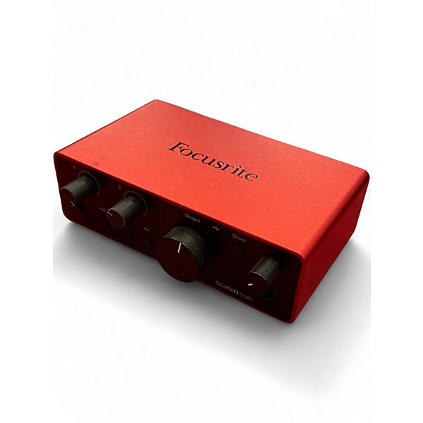 Used Focusrite Scarlett Solo Audio Interface