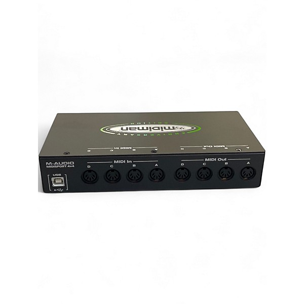 Used M-Audio midisport 4x4 Audio Interface