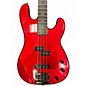 Used B.C. Rich NJ Series PJ Red Sparkle Electric Bass Guitar