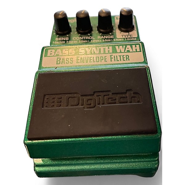 Used DigiTech XBW Bass Synth Wah Bass Effect Pedal