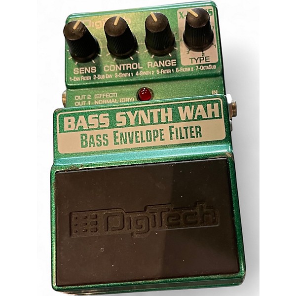 Used DigiTech XBW Bass Synth Wah Bass Effect Pedal