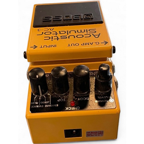 Used BOSS AC3 Acoustic Simulator Effect Pedal