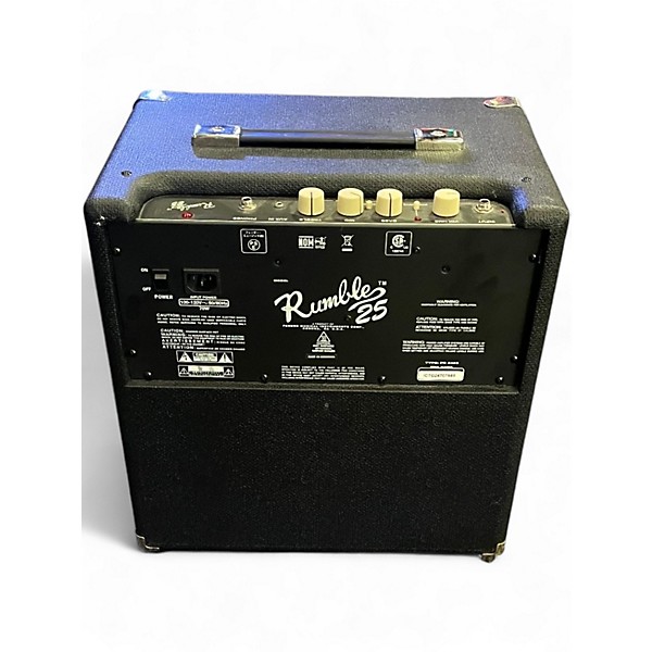 Used Fender Rumble 25 25W 1x8 Bass Combo Amp