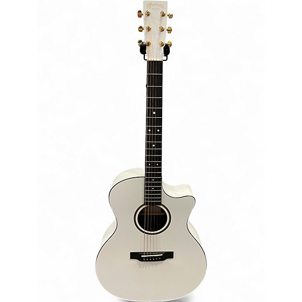 Used Martin GPC-X1E White Acoustic Electric Guitar