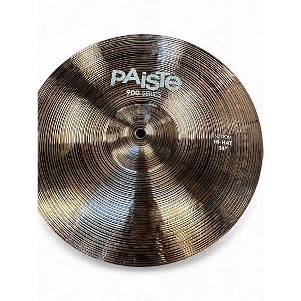 Used Paiste 14in 900 Series Hi Hat Pair Cymbal