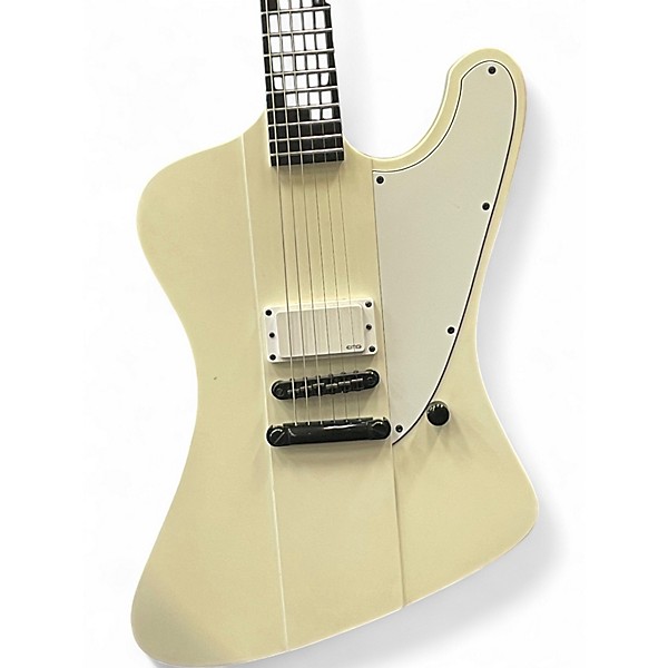 Used Esp  LTD ARCTIC METAL Arctic White Solid Body Electric Guitar