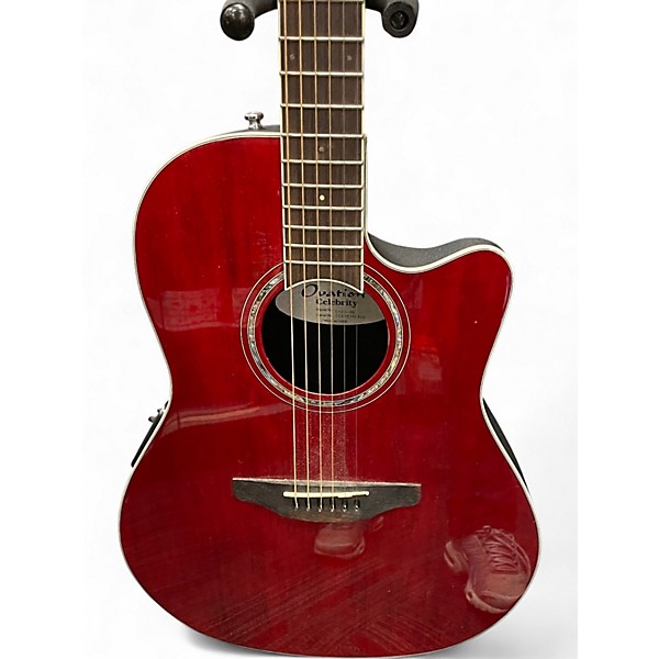 Used Ovation CS28-RR RED Acoustic Electric Guitar