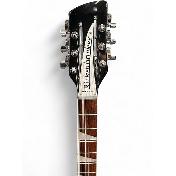 Used Rickenbacker 360/12 Black Hollow Body Electric Guitar