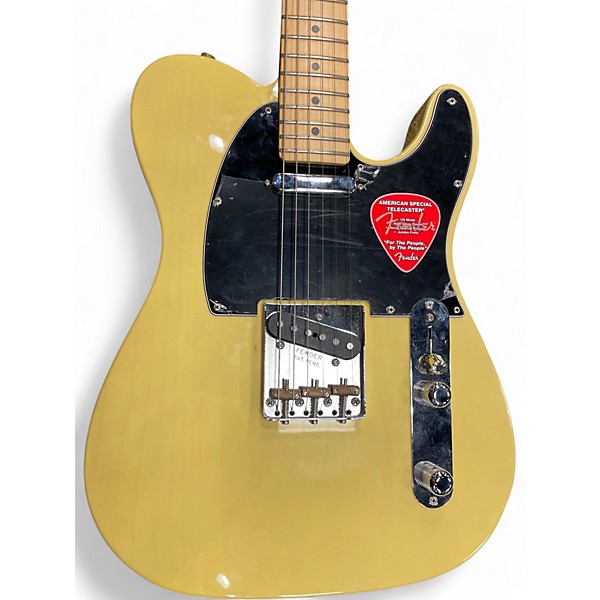Used Fender American Special Telecaster Blonde Solid Body Electric Guitar