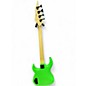 Used Dean Custom Zone 4-String Neon Green Electric Bass Guitar