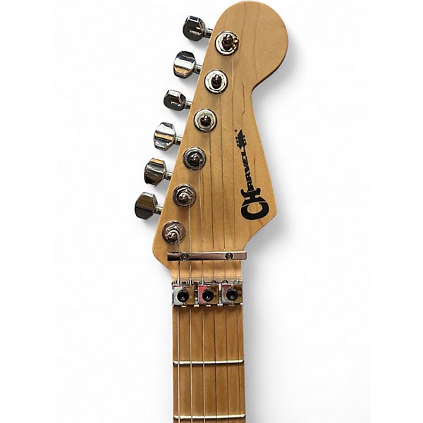 Used Charvel Pro-Mod San Dimas Style 1 HH FR Snow White Solid Body Electric Guitar