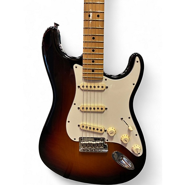 Used Fender American Standard Stratocaster 3 Color Sunburst Solid Body Electric Guitar
