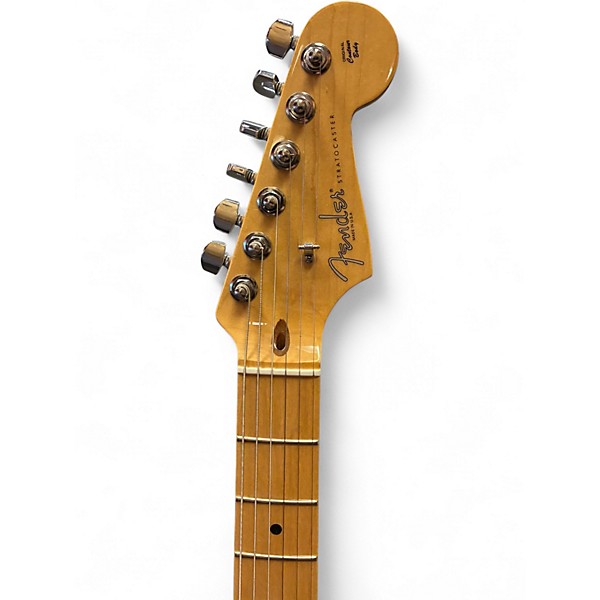 Used Fender American Standard Stratocaster 3 Color Sunburst Solid Body Electric Guitar