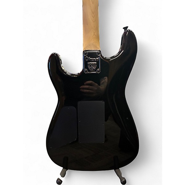 Used Charvel Pro-Mod San Dimas Style 1 HH FR Black Solid Body Electric Guitar