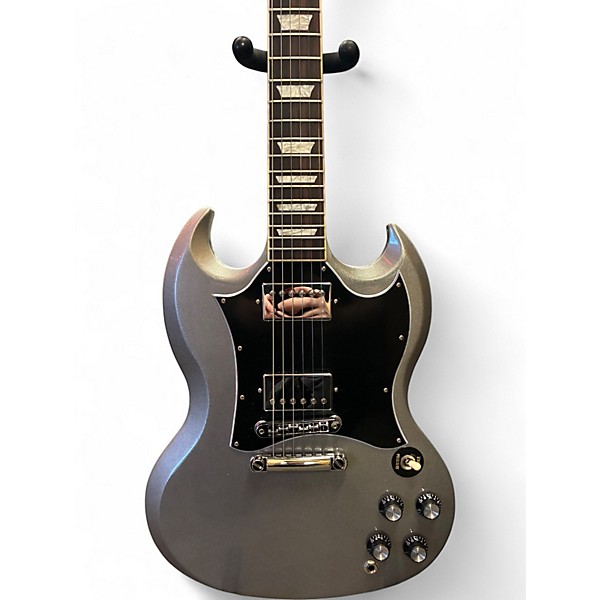 Used Gibson SG Standard Silver Mist Solid Body Electric Guitar