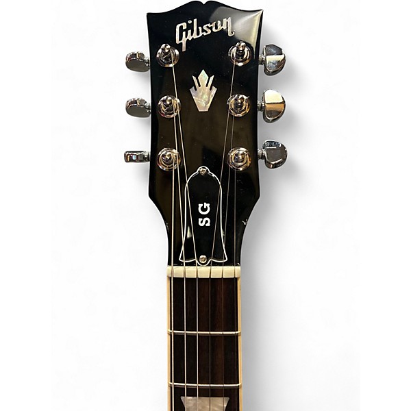 Used Gibson SG Standard Silver Mist Solid Body Electric Guitar
