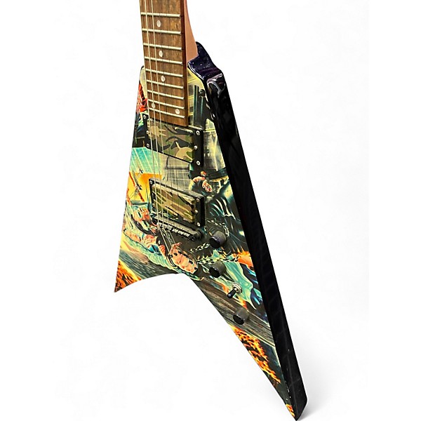 Used Dean Dave Mustaine VMNTX Custom Graphic Solid Body Electric Guitar