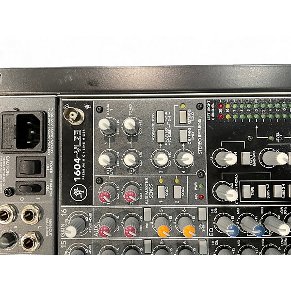 Used Mackie 1604VLZ3 Unpowered Mixer