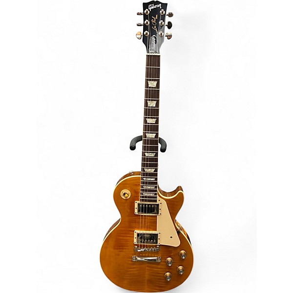 Used 2023 Gibson Les Paul Standard '60s AAA Flame Top Honey Lemon Burst Solid Body Electric Guitar