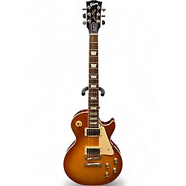 Used 2023 Gibson Les Paul Standard '60s Figured Top Honey Amber Solid Body Electric Guitar