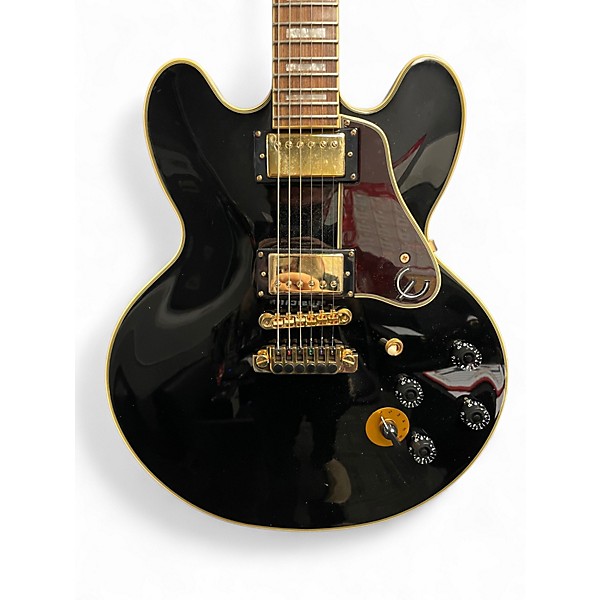 Used Epiphone BB King Lucille Black Hollow Body Electric Guitar