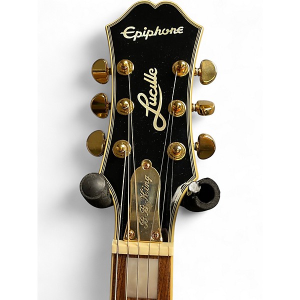 Used Epiphone BB King Lucille Black Hollow Body Electric Guitar