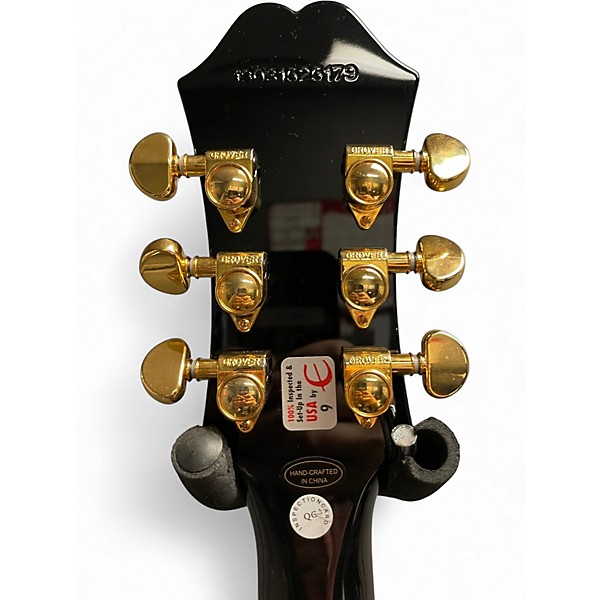 Used Epiphone BB King Lucille Black Hollow Body Electric Guitar