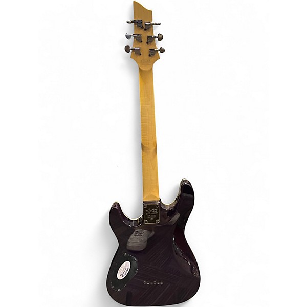 Used Schecter Guitar Research Omen Extreme 6 Magneta Solid Body Electric Guitar